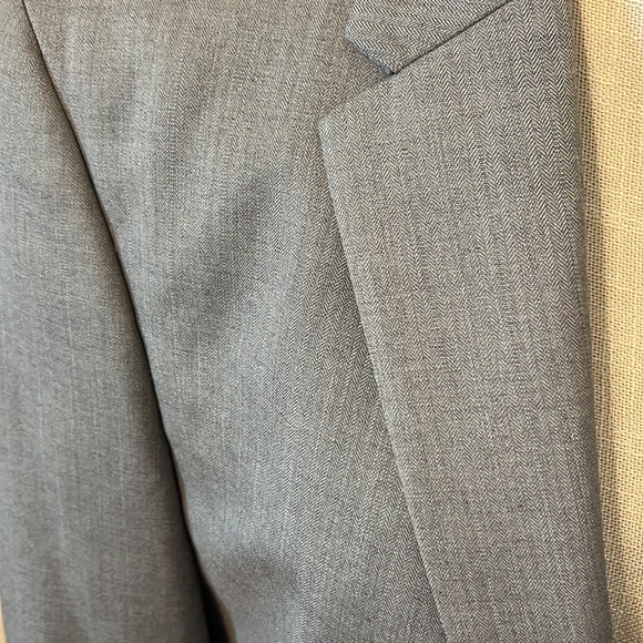 Perry Ellis Gray Men’s Slim Fit Blazer/ 44R - Picture 9 of 11